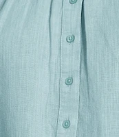 Westbound Cap Sleeve Henley Top