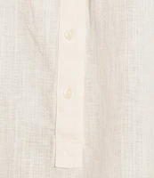 Westbound Cap Sleeve Henley Top