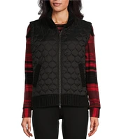 Westbound Dual Pocket Knit Contrast Vest