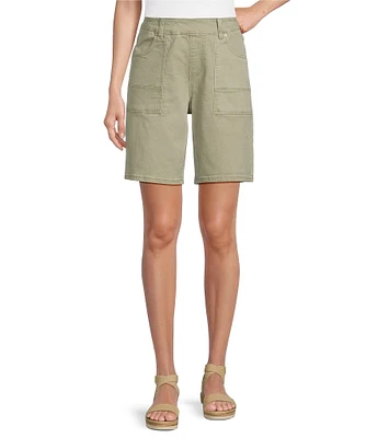Westbound High Rise Porkchop Pockets Bermuda Shorts