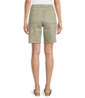 Westbound High Rise Porkchop Pockets Bermuda Shorts