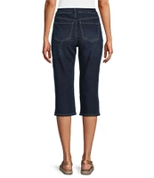 Westbound High-Rise Pull-On Capri Jeans