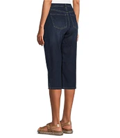 Westbound High-Rise Pull-On Capri Jeans