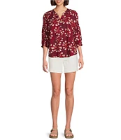 Westbound High Rise Pull-On Shorts