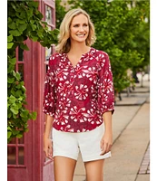 Westbound High Rise Pull-On Shorts