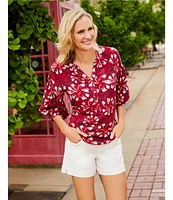 Westbound High Rise Pull-On Shorts