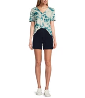 Westbound High Rise Pull-On Shorts