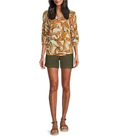 Westbound High Rise Pull-On Shorts