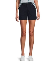 Westbound High Rise Utility Pocket Cuffed Shorts