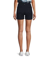 Westbound High Rise Utility Pocket Cuffed Shorts