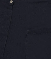 Westbound High Rise Utility Pocket Cuffed Shorts