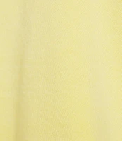 Westbound Knit 3/4 Sleeve V-Neck Stripe Detail Top