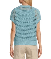 Westbound Knit Short Sleeve Polo Top
