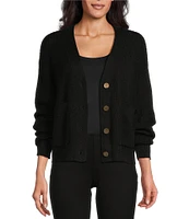 Westbound Long Sleeve Button Front Cardigan