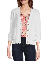 Westbound Long Sleeve Button Front Cardigan