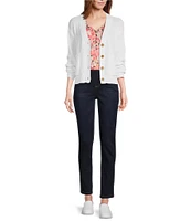 Westbound Long Sleeve Button Front Cardigan