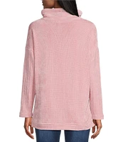 Westbound Long Sleeve Cowl Neck Top