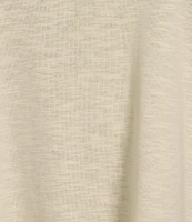 Westbound Long Sleeve Crew Neck Button Shoulder Top