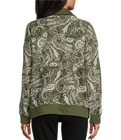 Westbound Long Sleeve Quarter Zip Pullover Top