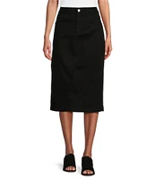 Westbound Mid Rise 5 Pocket Midi Skirt