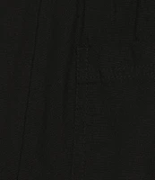 Westbound Linen Patch Pocket Front Slit Midi Skirt