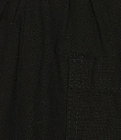 Westbound Petite Size Linen Blend Crop Pull-On Pants