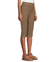 Westbound Petite Size High Rise Pull-On Capri Pants