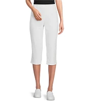Westbound Petite Size High Rise Pull-On Capri Pants