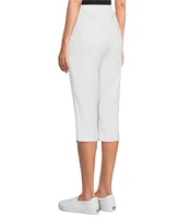 Westbound Petite Size High Rise Pull-On Capri Pants