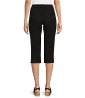Westbound Petite Size High Rise Pull-On Capri Pants