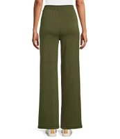 Westbound Petite Size Mid Rise Wide Leg Pull-On Pants