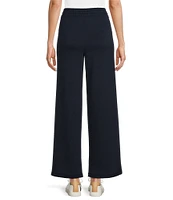 Westbound Petite Size Mid Rise Wide Leg Pull-On Pants