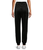 Westbound Petite Size Pull-On Velour Jogger Pants