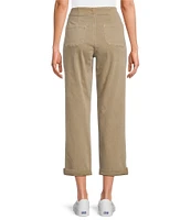 Westbound Petite Size the HIGH RISE fit Crop Pull-On Pants