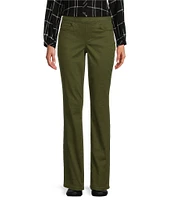 Westbound Petite Size the PARK AVE fit Mid Rise Straight Leg Pant