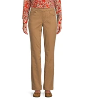 Westbound Petite Size the PARK AVE fit Mid Rise Straight Leg Pant