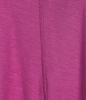 Westbound Plus Size 3/4 Sleeve Knit Crew Neck Top