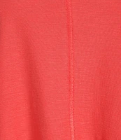 Westbound Plus Size 3/4 Sleeve Knit Crew Neck Top
