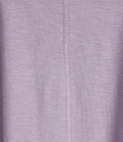 Westbound Plus Size 3/4 Sleeve Knit Crew Neck Top