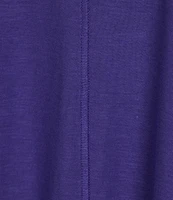 Westbound Plus Size 3/4 Sleeve Knit Crew Neck Top
