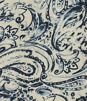Westbound Plus Size Paisley Swirl 3/4 Sleeve Knit Crew Neck Top