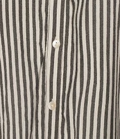 Westbound Plus Size Point Collar Button Front Long Sleeve Shirt