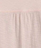 Westbound Plus Size Short Sleve V-Neck Top