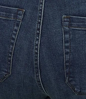 Westbound Plus Size the HIGH RISE fit Crop Pull-On Denim Jeans