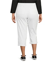 Westbound Plus Size the HIGH RISE fit Crop Pull-On Pants