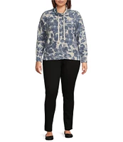 Westbound Plus Size the HIGH RISE Skinny Full Length Pull-On Pants