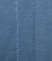 Westbound Plus Size Twist Sleeve Crew Neck Top