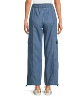 Westbound Pull-On Crosshatch Bungee Waistband Pants