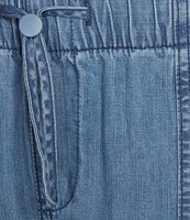 Westbound Pull-On Crosshatch Bungee Waistband Pants