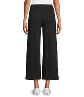 Westbound Pull-On Cropped Drawstring Terry Pants